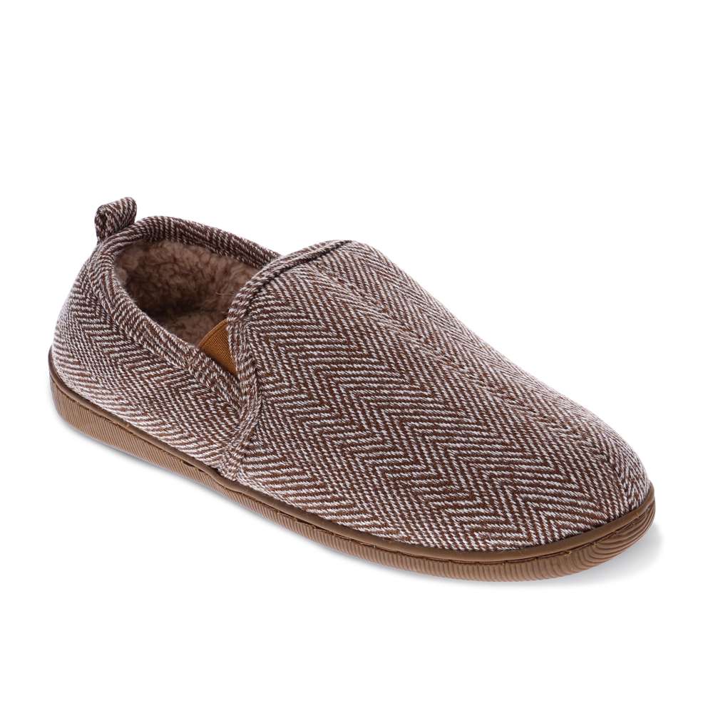 Gary Slipper - Chocolate Houndstooth