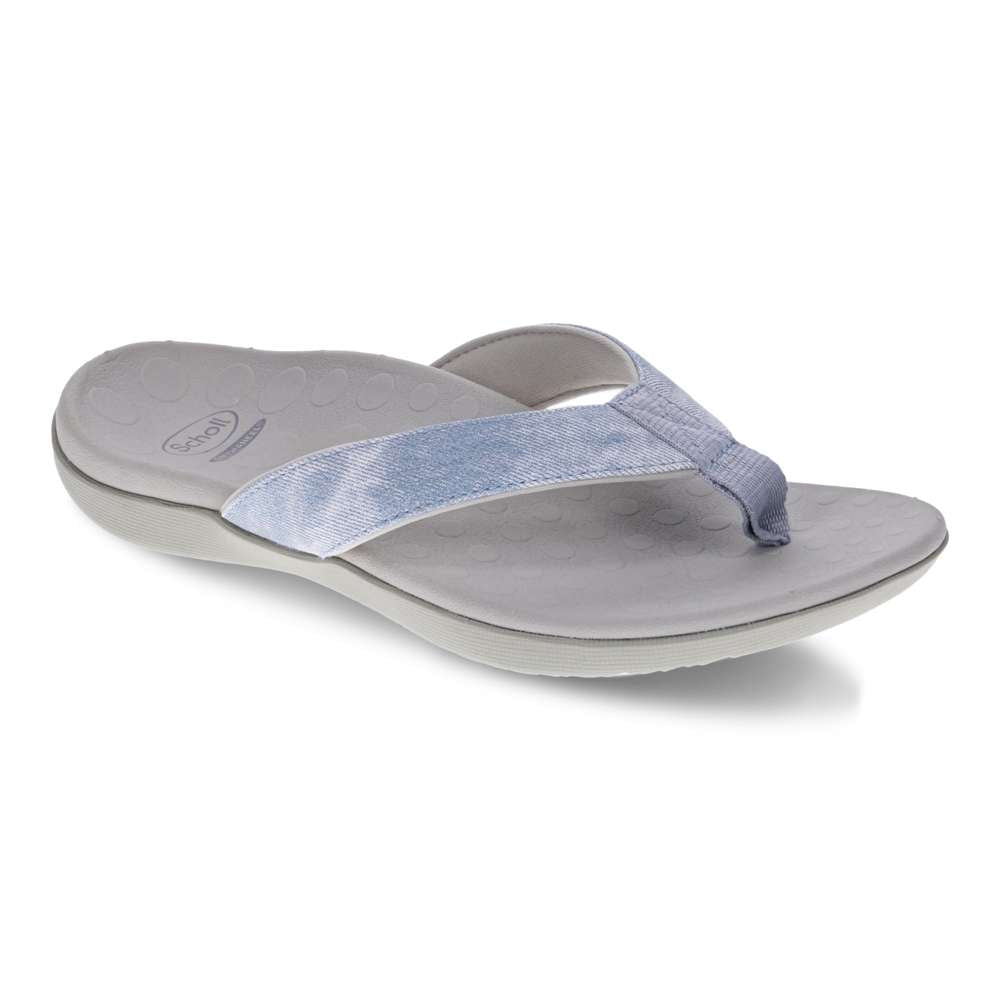 Sonoma Denim Toe Post Sandal - Blue