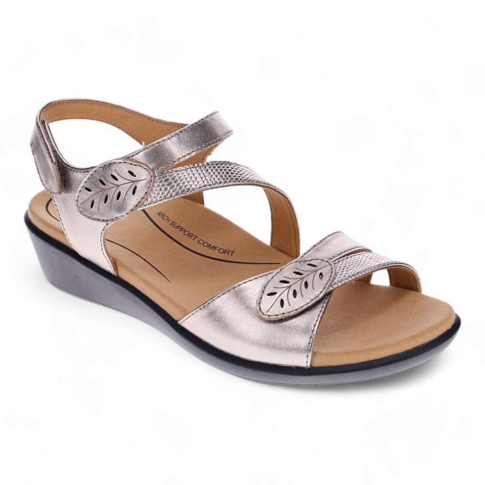 Tana Sandal - Pewter