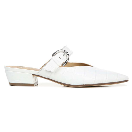 Bess Mule - White Croc
