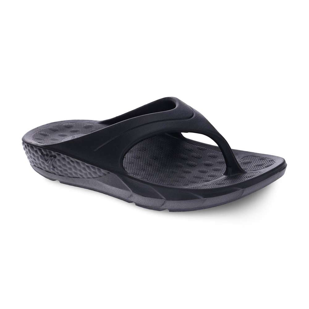 Vitality Toe Post Sandal - Black