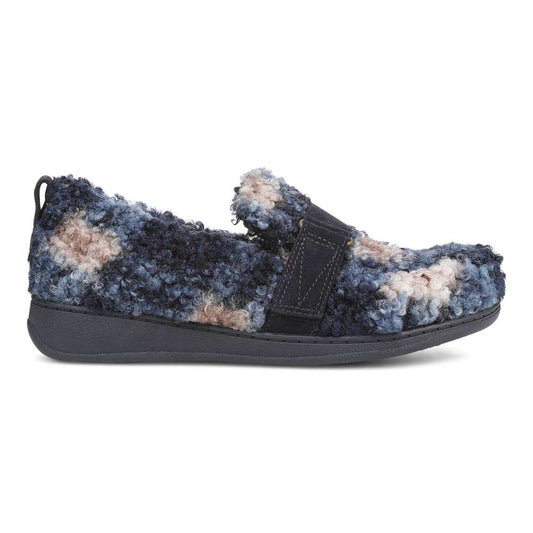 Imogen Slipper - Navy Multi