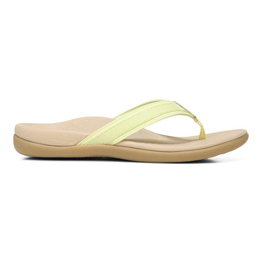 Islander Toe Post Sandal - Pale Lime