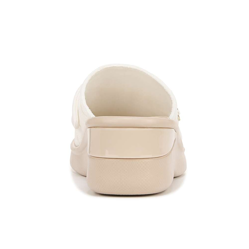 Smile Wedge - White Fabric