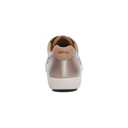 Courtney Sneaker - White Gold Cutout