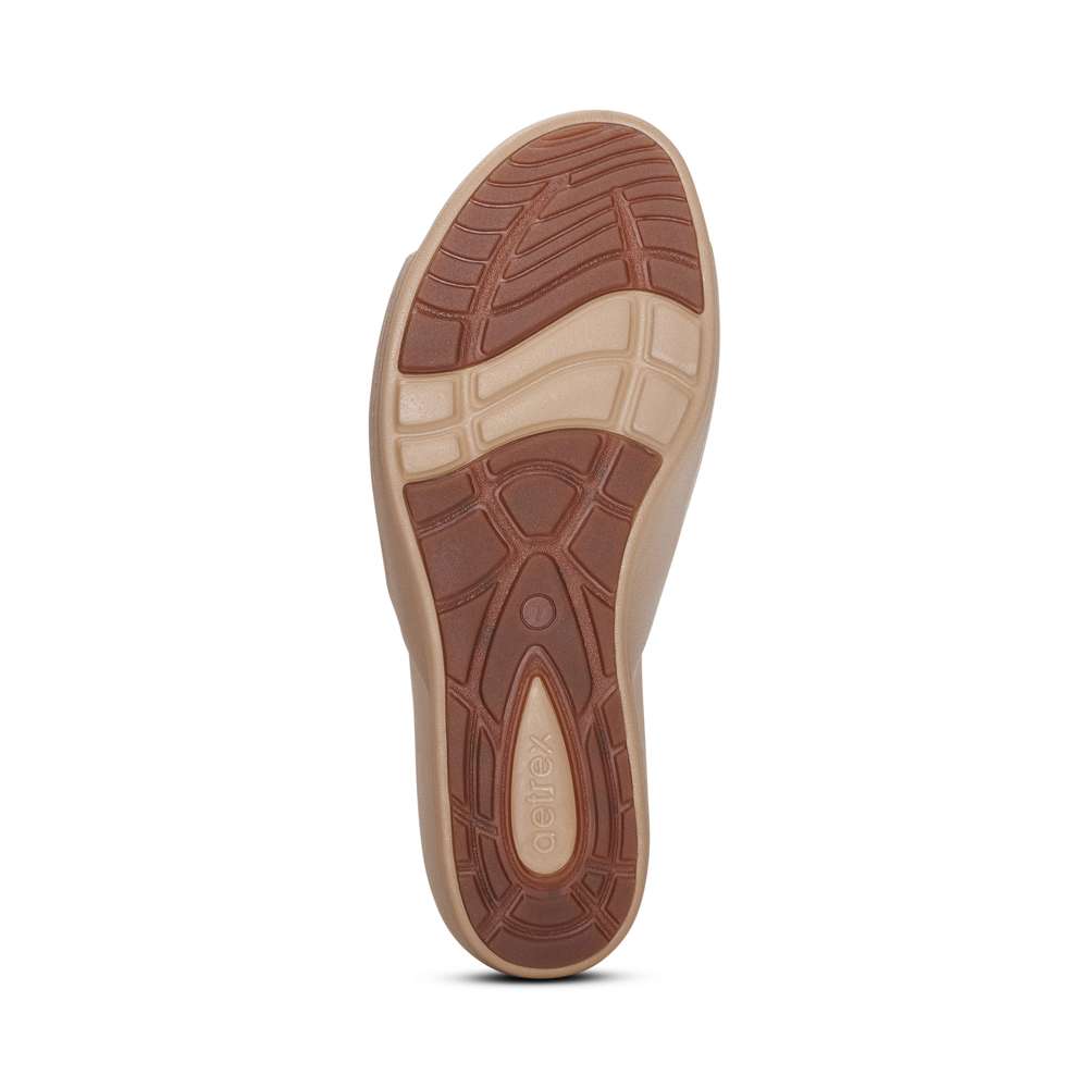 Jamie Orthotic Wedge - Tan