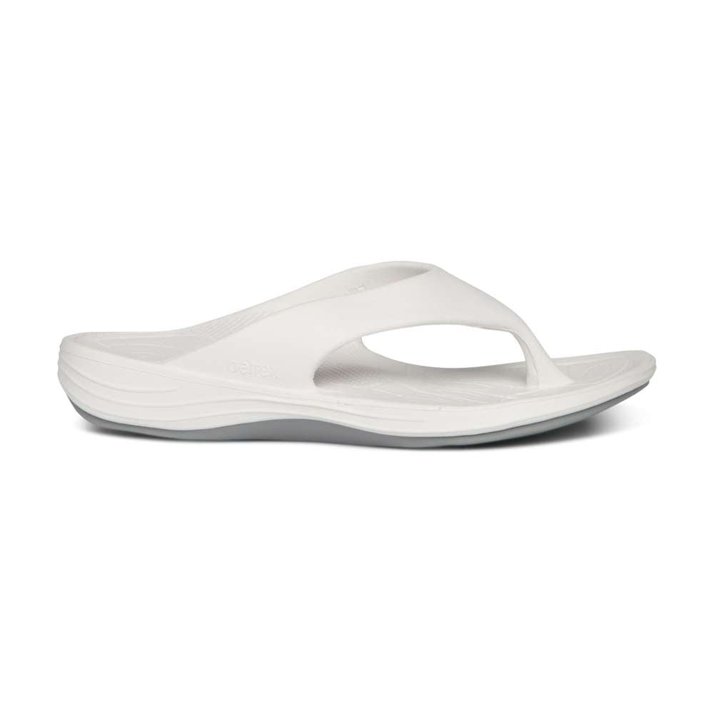 Maui Women's Toe Post Sandal - White