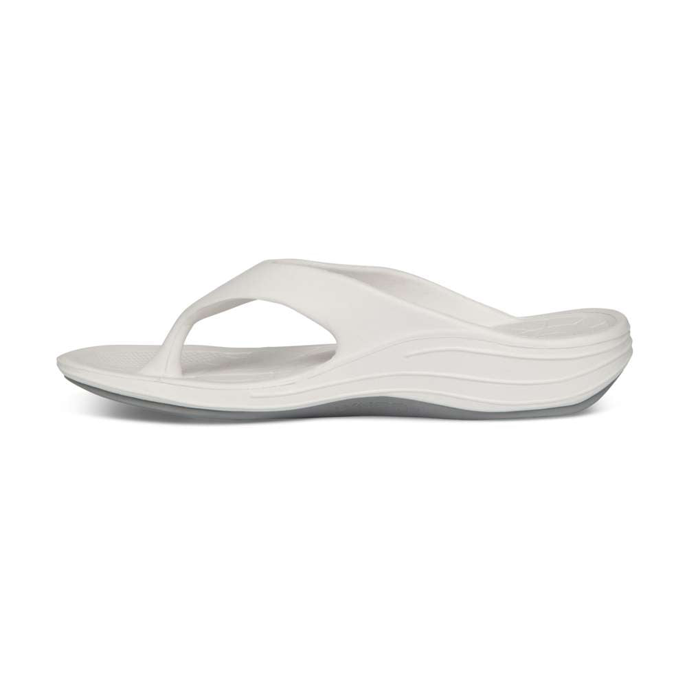 Maui Women's Toe Post Sandal - White