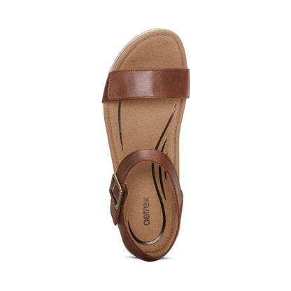 Sydney Espadrille Wedge - Walnut