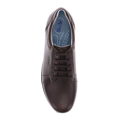 Holt Senior School Shoe - Brown