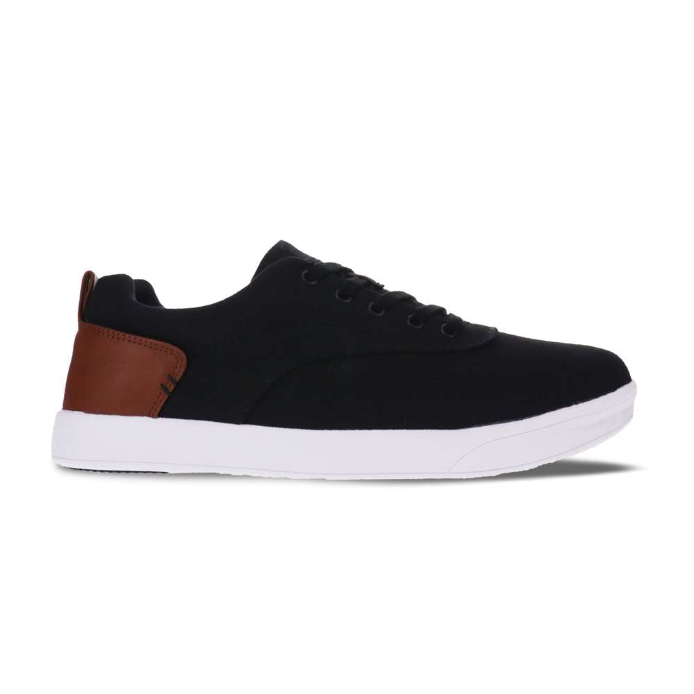 Beacon Casual Sneaker - Black/Tan