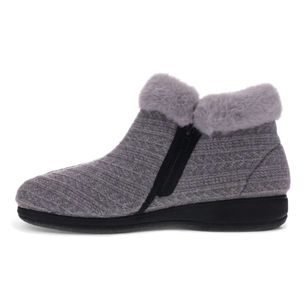 Dahlia II Slipper - Grey