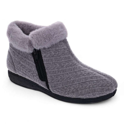 Dahlia II Slipper - Grey
