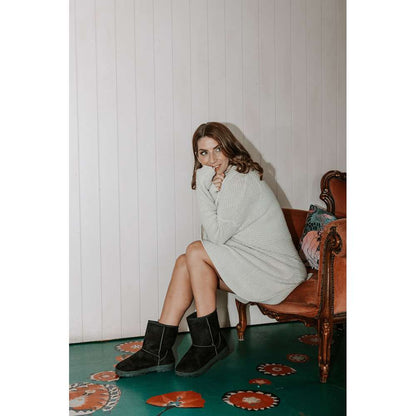 Famous Slipper Boot - Black