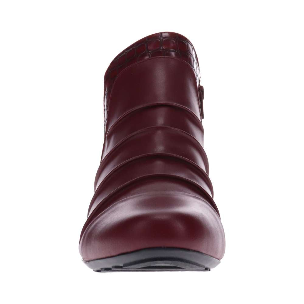 Hayward Ankle Boot - Burgundy