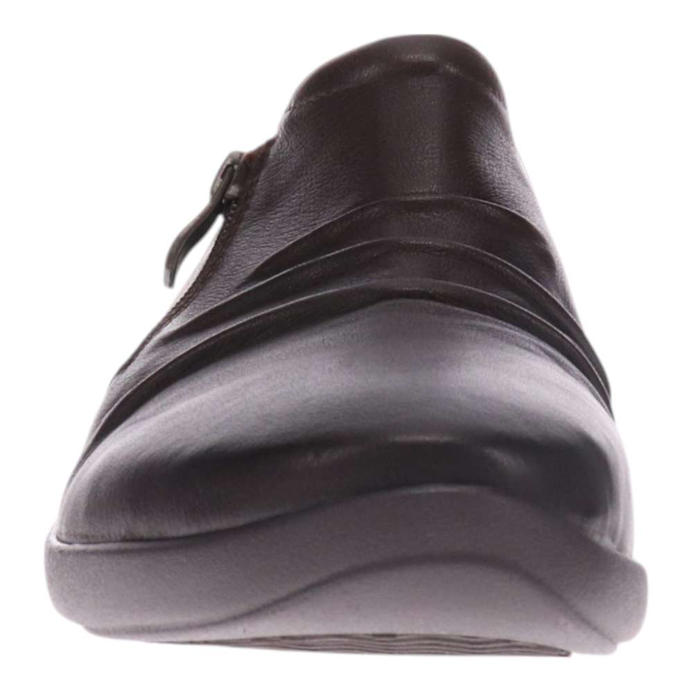 Katina Zip Loafer - Chocolate