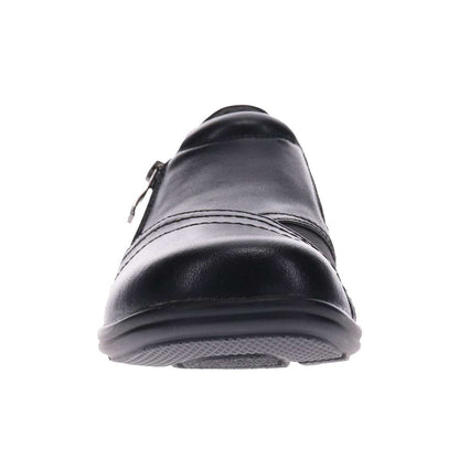 Leanne Zip Loafer - Black