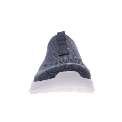 Maggie Slip-On Sneaker - Dark Blue/Silver