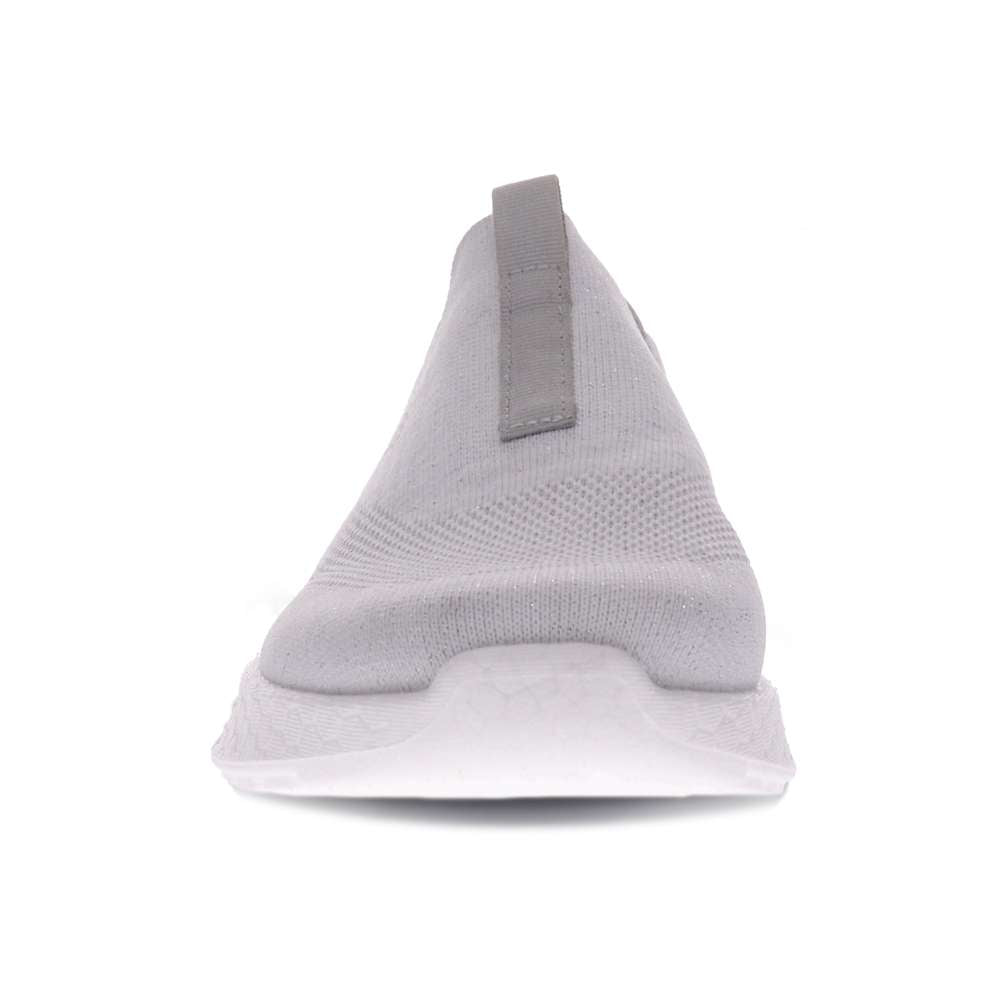 Maggie Slip-On Sneaker - White/Silver