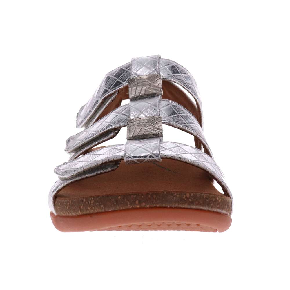 Acton Adjustable Sandal - White/Silver