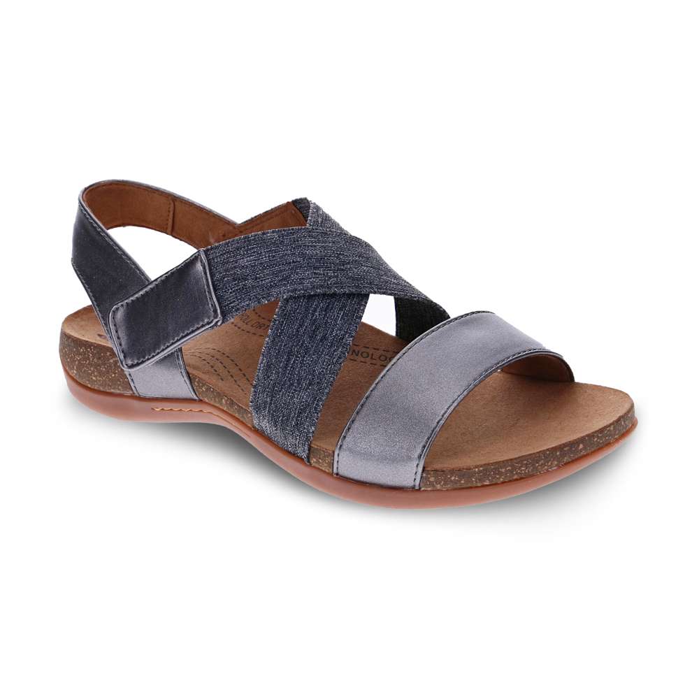 Alamosa Back Strap Sandal - Pewter