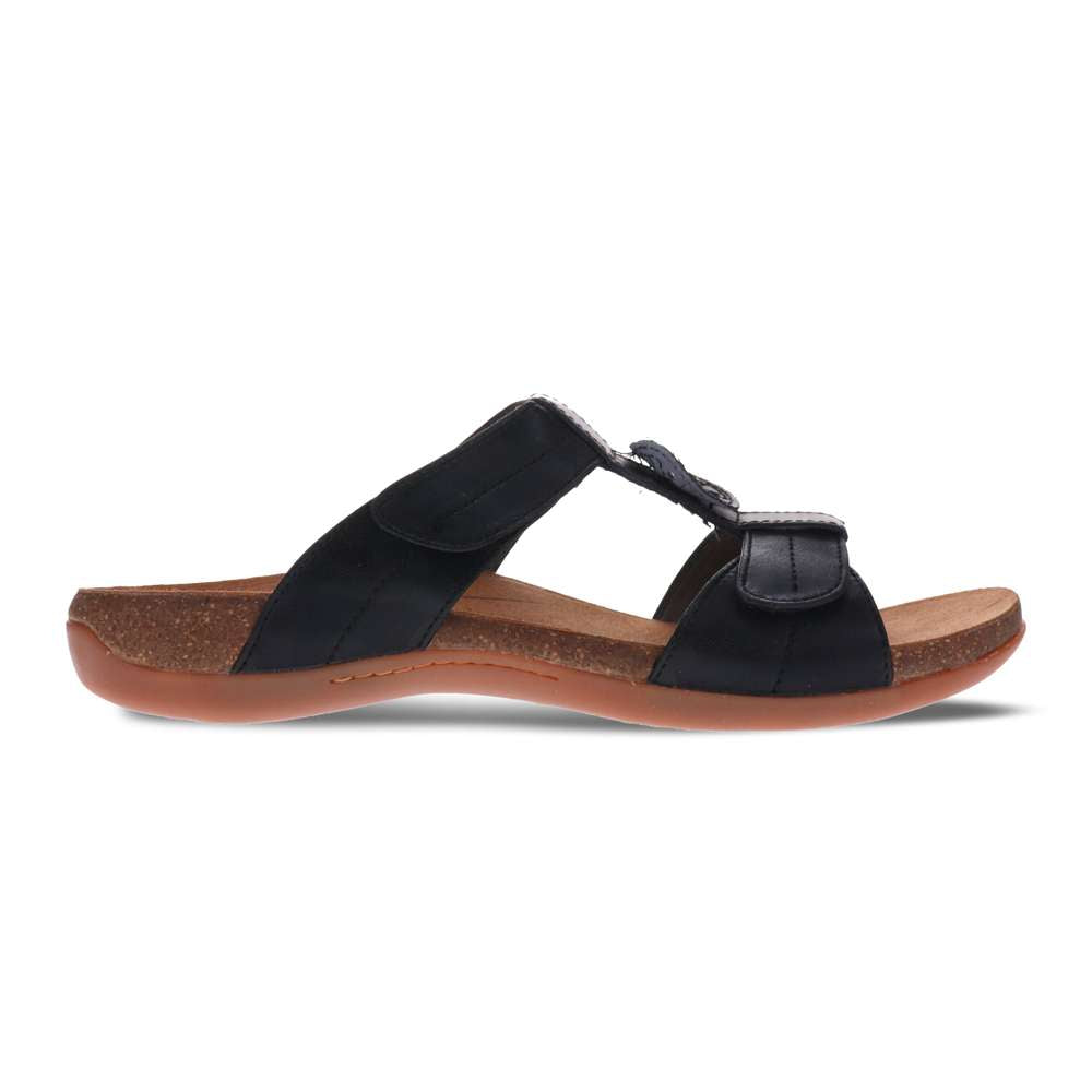 Alison Slide Sandal - Black