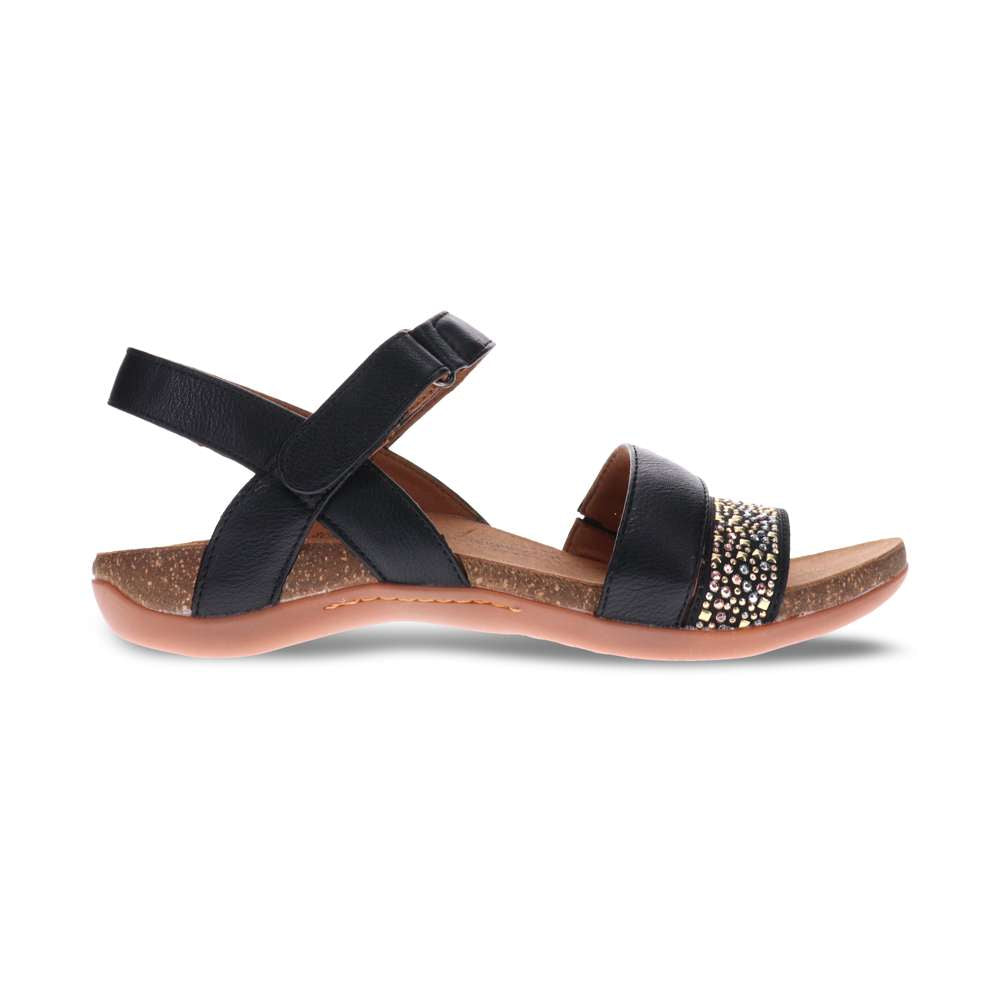 Alpena Back Strap Sandal - Black