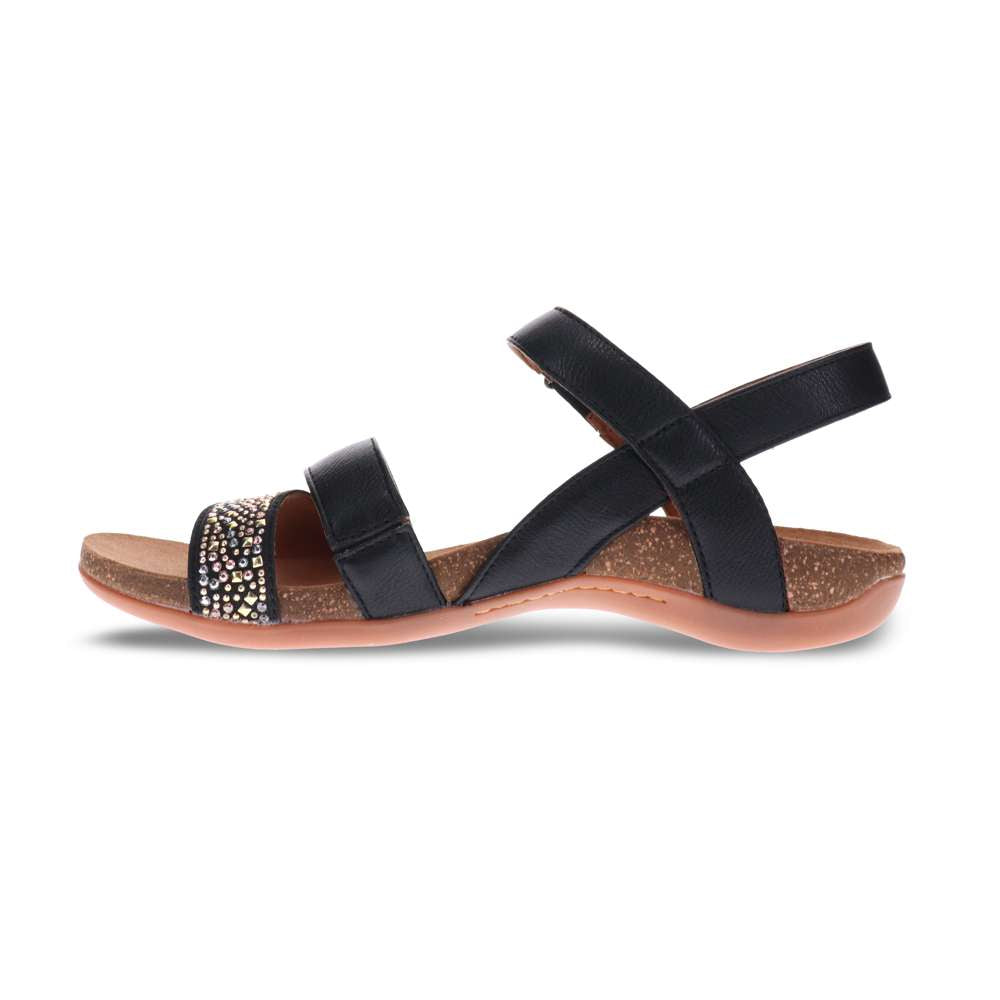 Alpena Back Strap Sandal - Black