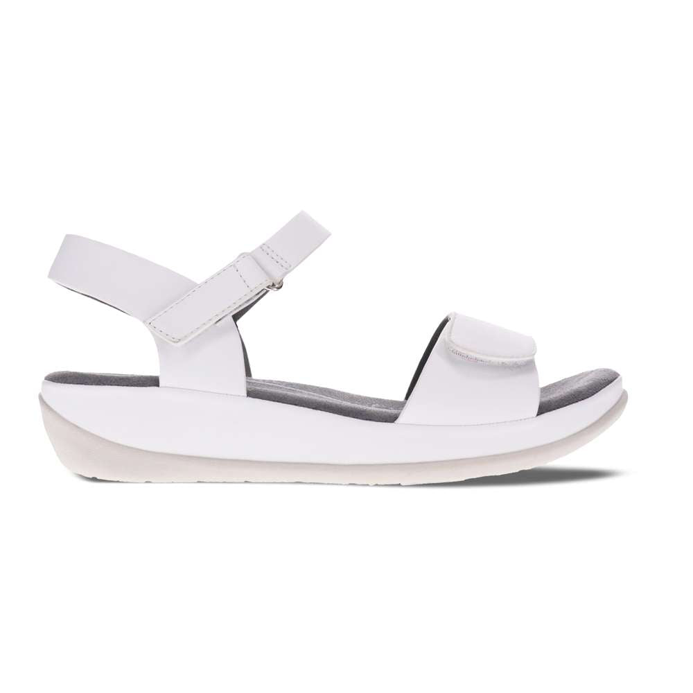 Carly Sandal - White
