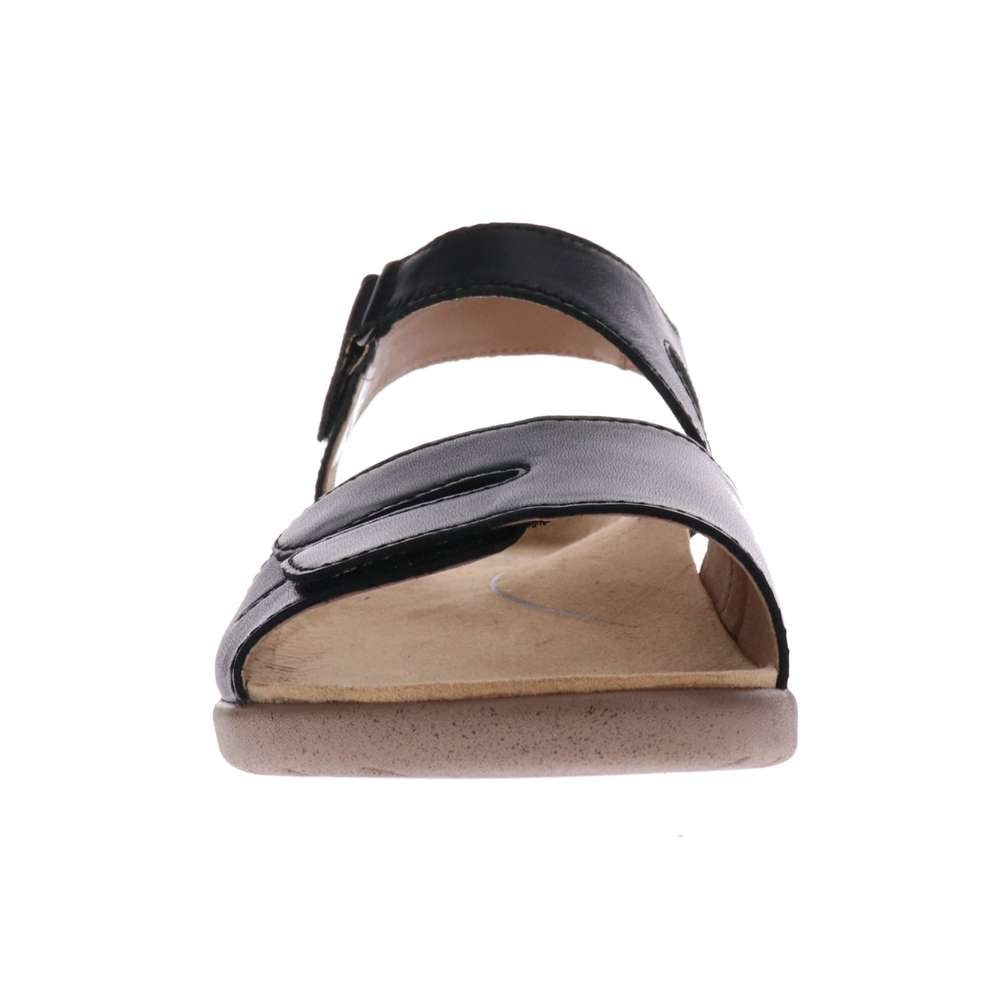 Flora Adjustable Sandal - Black