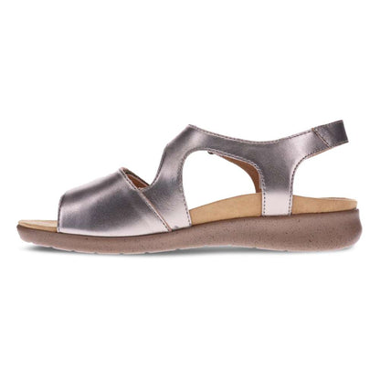 Flora Adjustable Sandal - Pewter