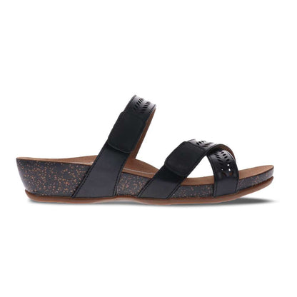 Joan Slide Wedge - Black