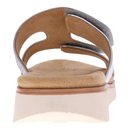 Nola Sandal - Lt Grey/Rhinestone