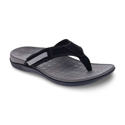 Ryder Toe Post Sandal - Black/Grey