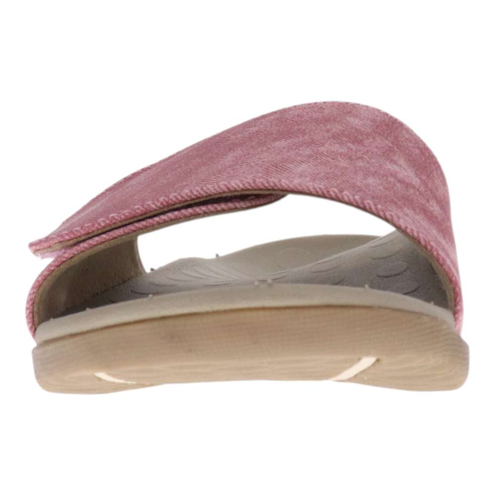Samos II Slide - Mauve Denim