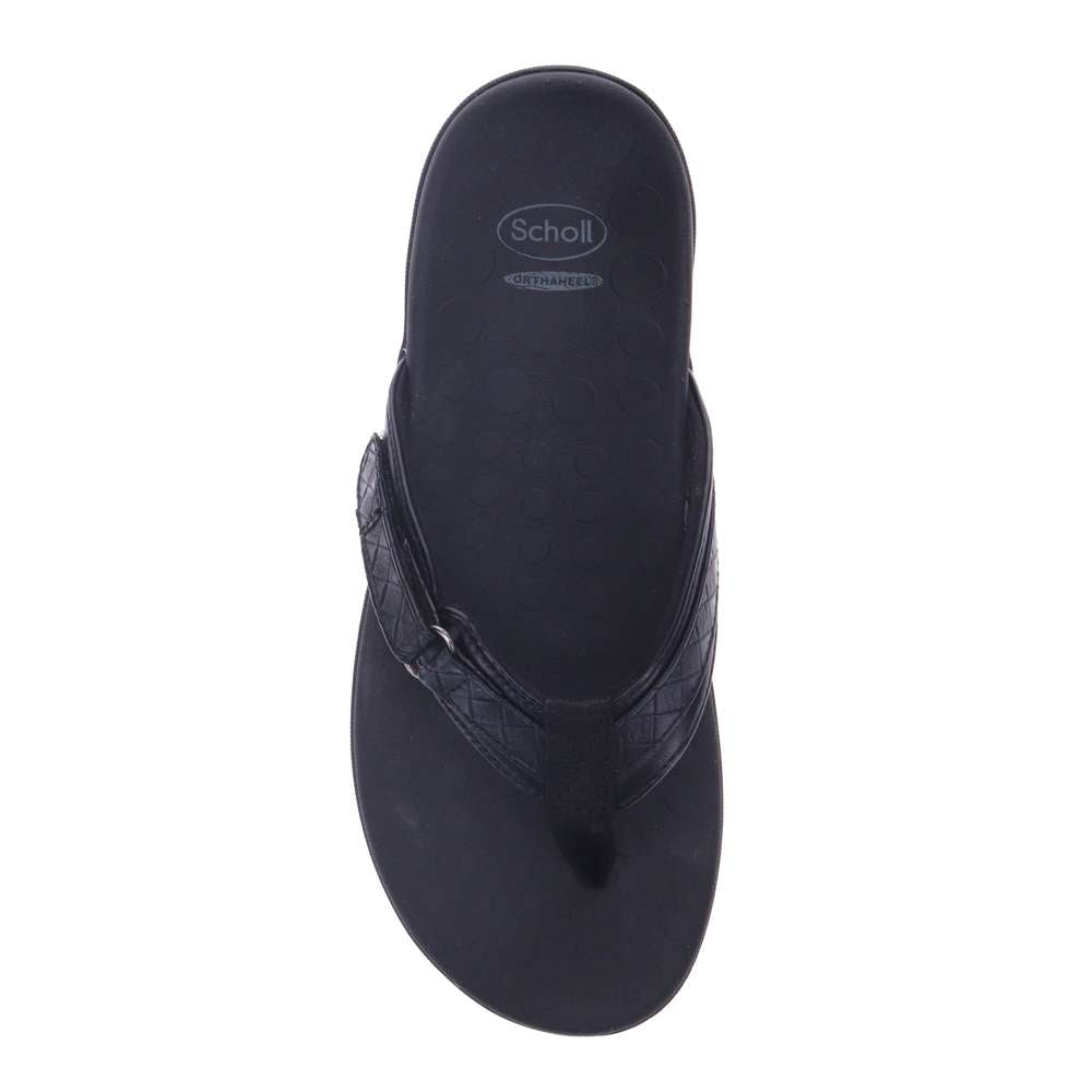 Selena Toe Post Sandal - Black