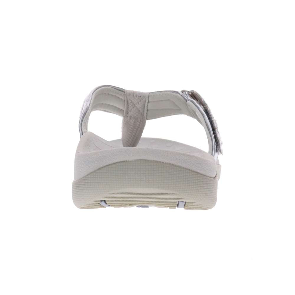 Selena Toe Post Sandal - Silver