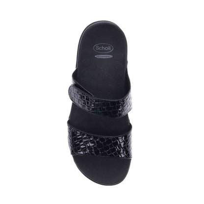 Skye Thatch Slide Sandal - Black