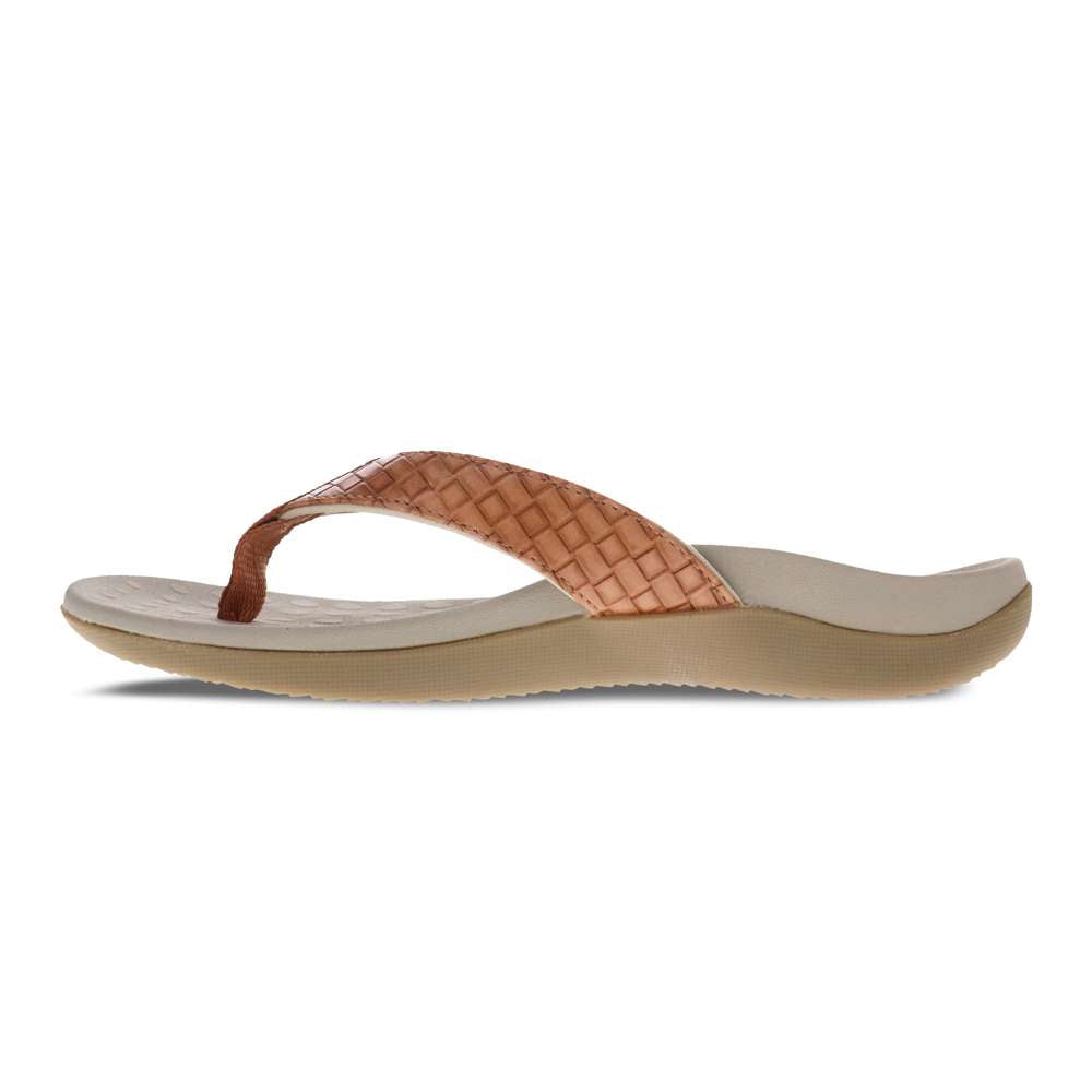Sonoma Brick Toe Post Sandal - Brown