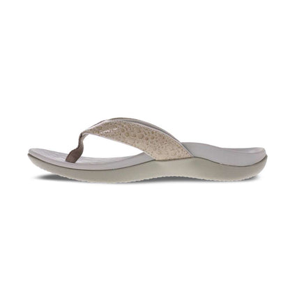 Sonoma Reptile Toe Post Sandal - Grey Reptile