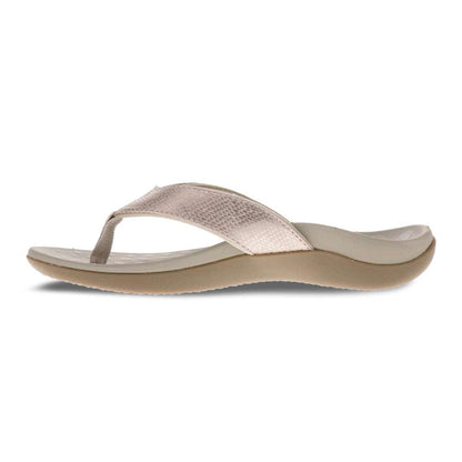 Sonoma Snake Toe Post Sandal - Gold Snake