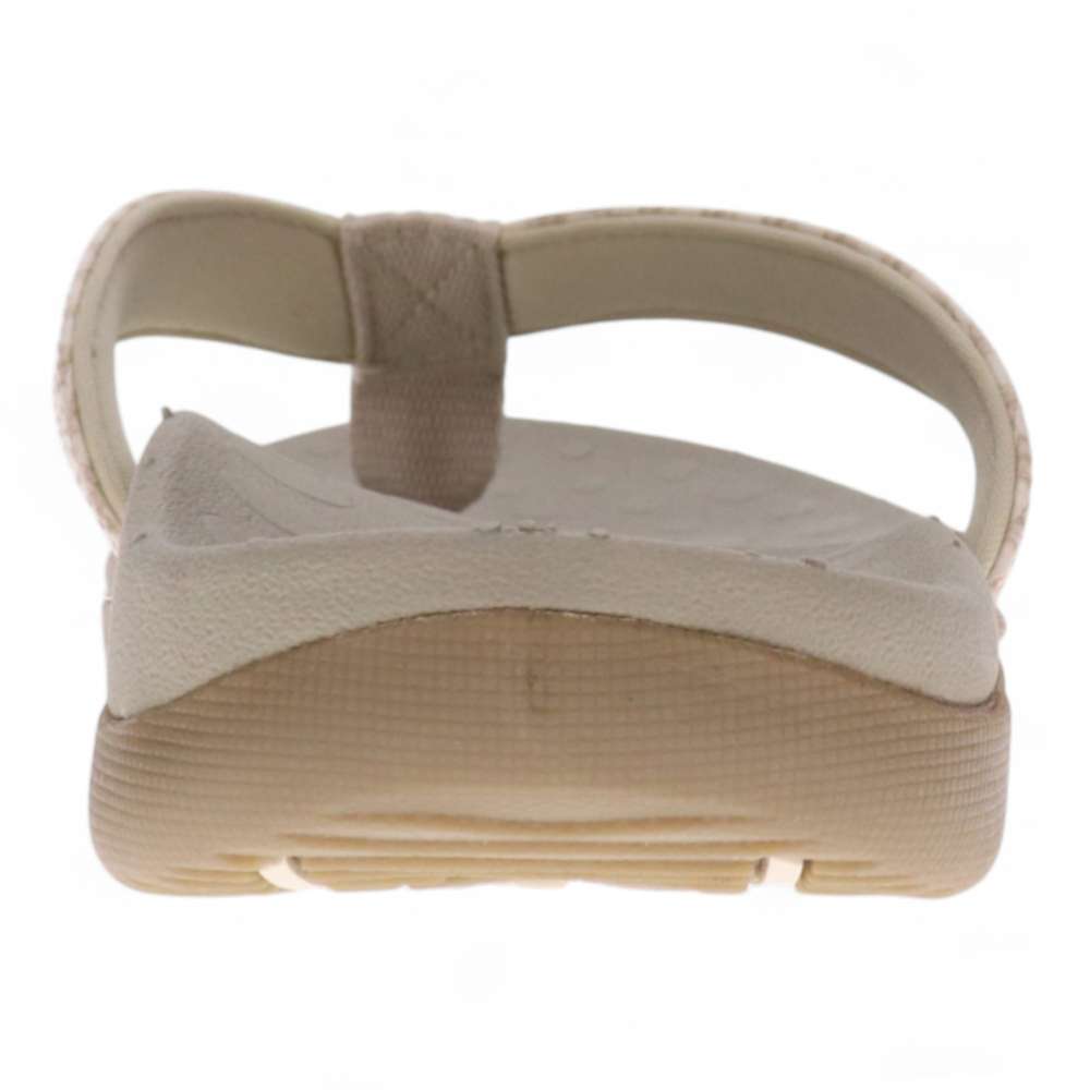 Sonoma Raffia Toe Post Sandal - Gold