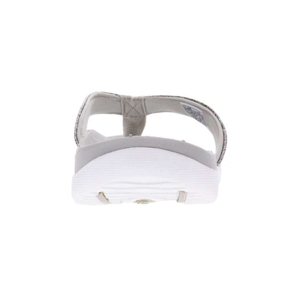 Sonoma Shimmer Toe Post Sandal - Silver