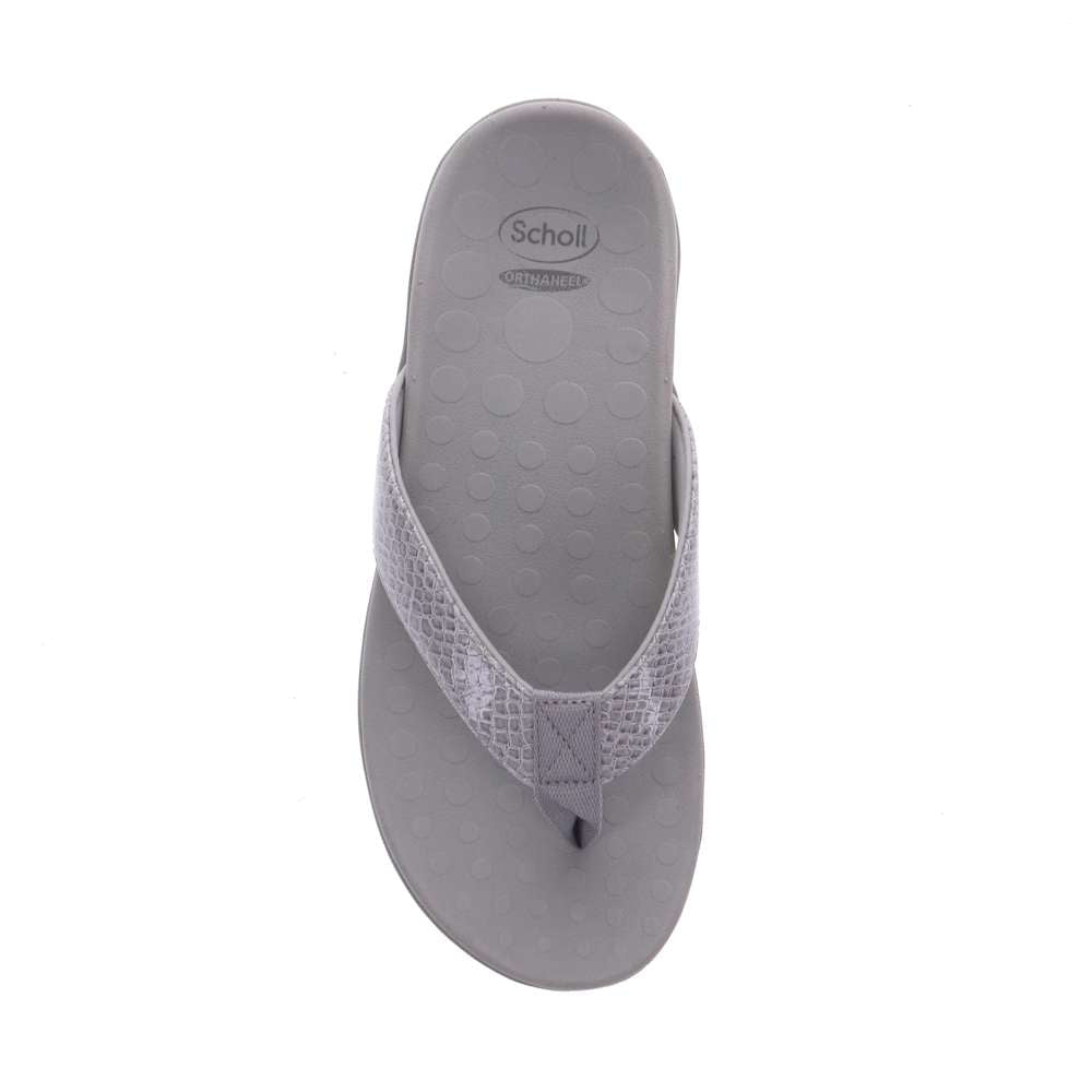 Sonoma Reptile Toe Post Sandal - Stone Reptile