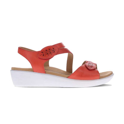 Tana Wedge Sandal - Rose