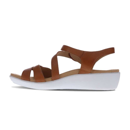 Tana Wedge Sandal - Tan