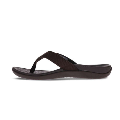 Wave Toe Post Sandal Unisex - Chocolate