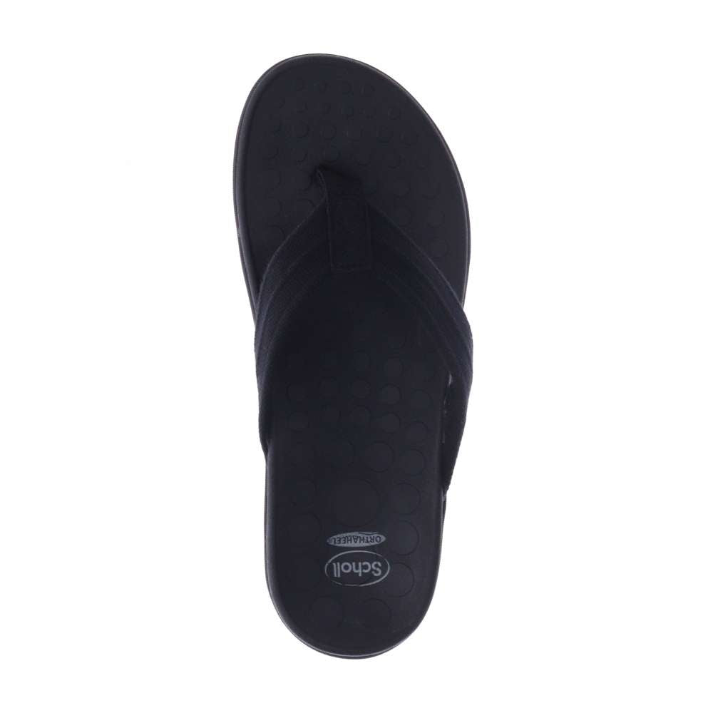 Whack Toe Post Sandal - Black