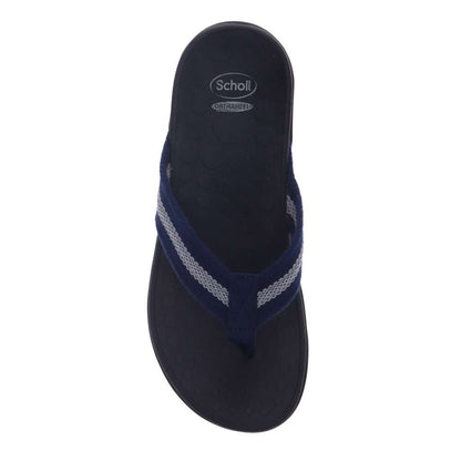 Whack Toe Post Sandal - Navy/Grey