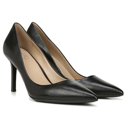 Anna Pump - Black Leather